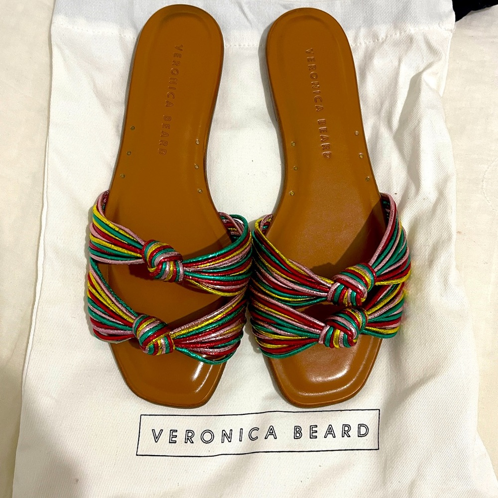 Verónica beard colorful sandal